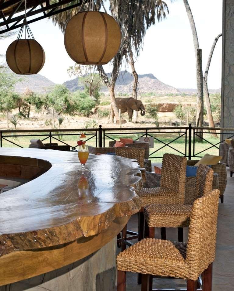 Ashnil Samburu Camp Hotel Étterem fotó