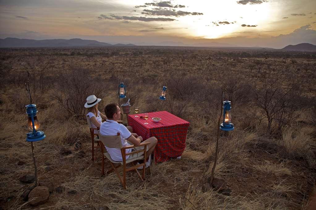 Ashnil Samburu Camp Hotel Étterem fotó