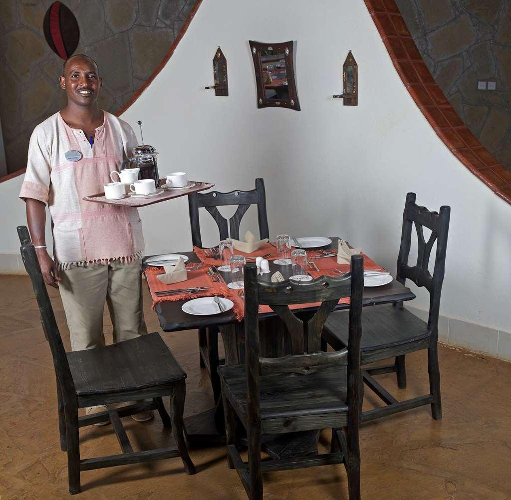 Ashnil Samburu Camp Hotel Étterem fotó