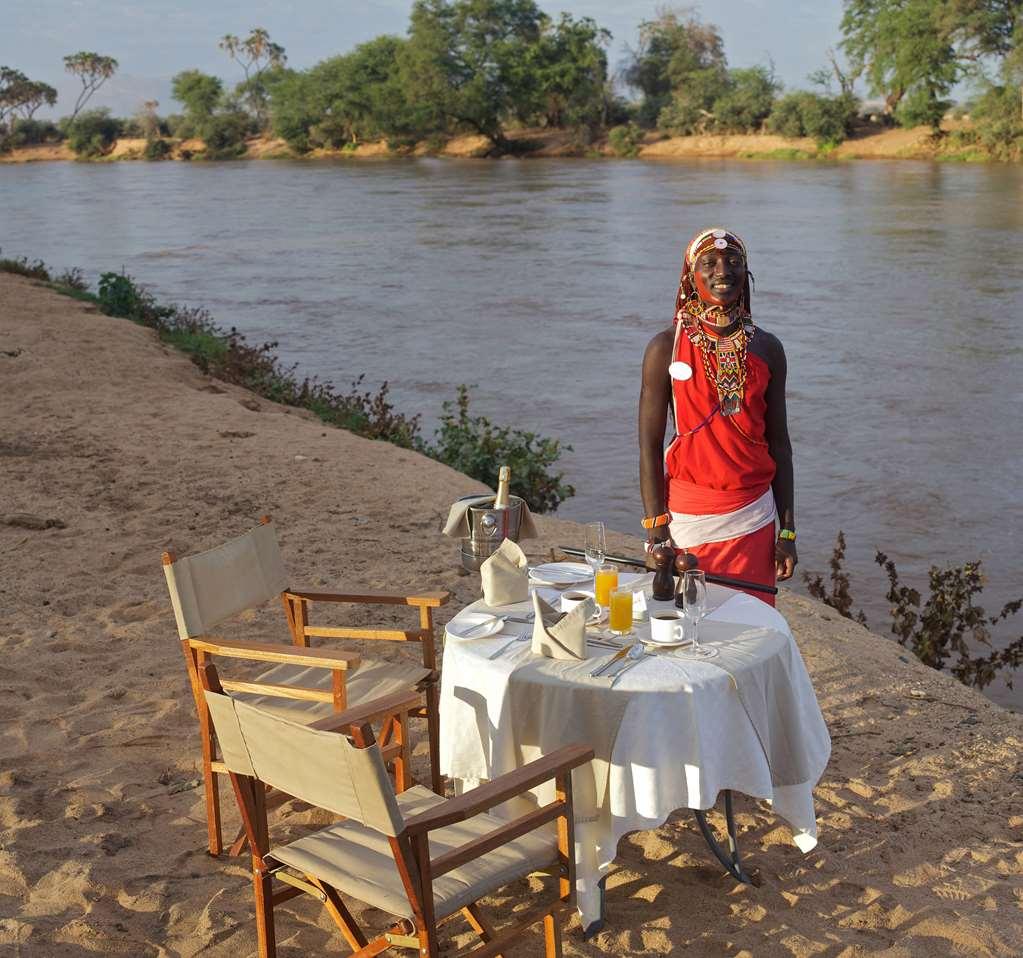 Ashnil Samburu Camp Hotel Étterem fotó
