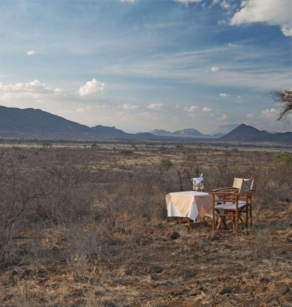 Ashnil Samburu Camp Hotel Étterem fotó